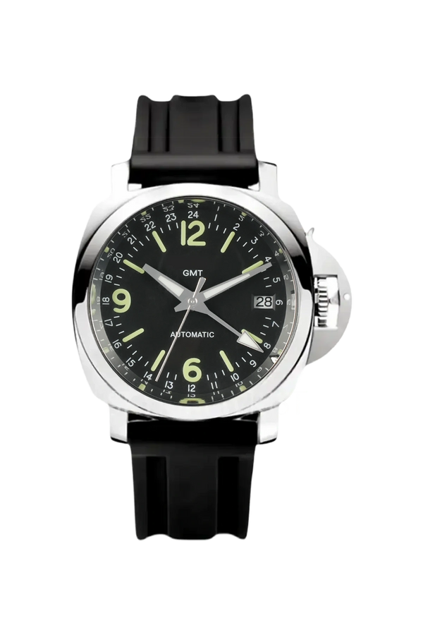 Mod Luminor Black - Pilot GMT Watch