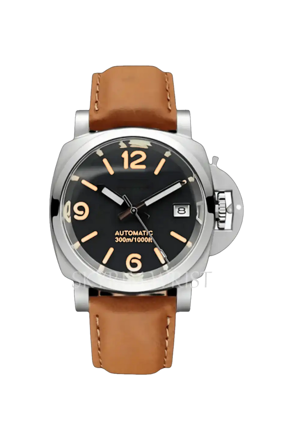 Mod Luminor Brown Watch