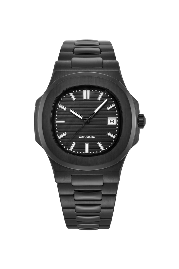 Mod Nautilus All Black Watch