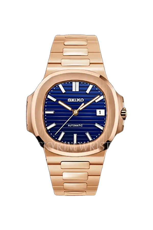 Reloj Aquanaut personalizado y renovado: bisel de 41 mm y brazalete Oyster