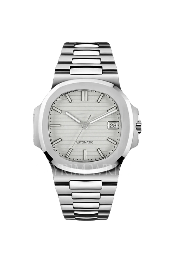 Mod Nautilus Silver White Watch