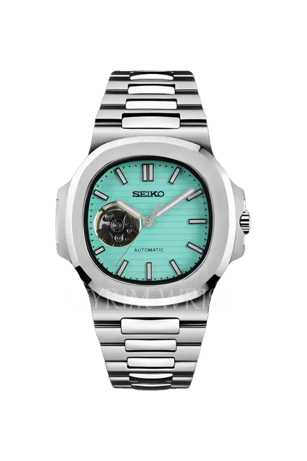 Reloj Aquanaut personalizado y renovado: bisel de 41 mm y brazalete Oyster