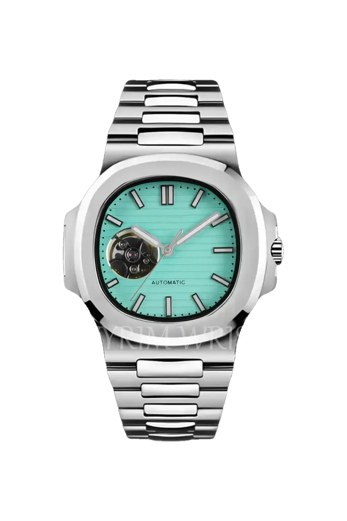 Mod Nautilus Skeleton Tiffany Blue Watch