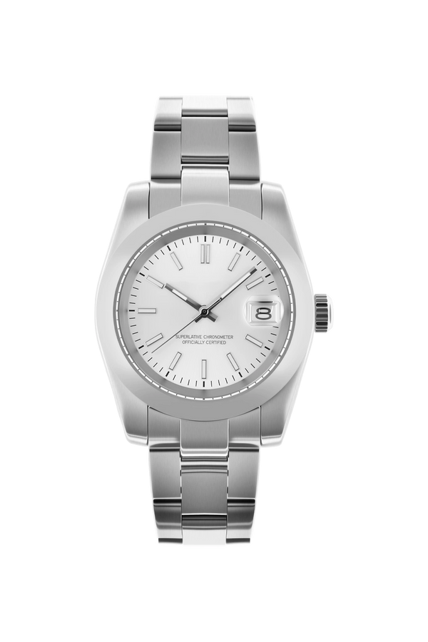 Mod Oyster Perpetual White Watch