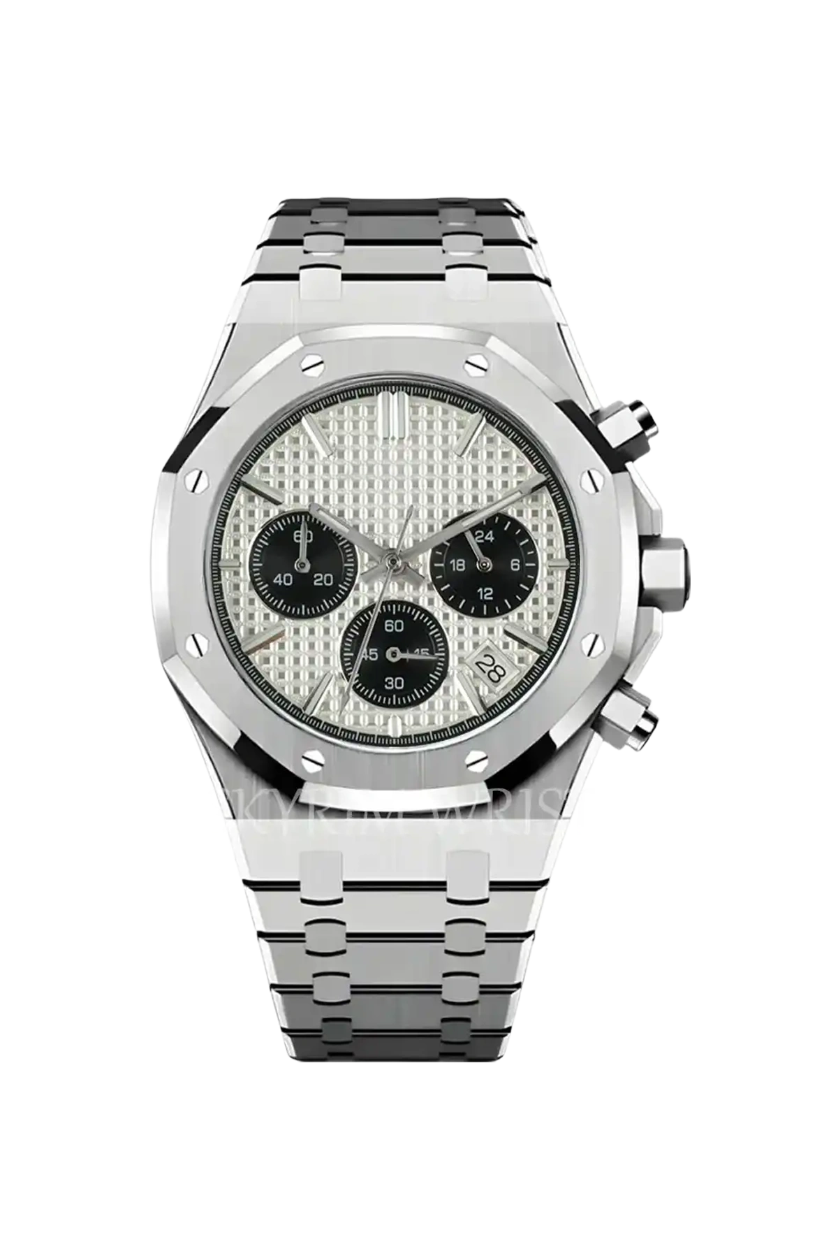 Mod Royal Oak Panda Chronograph Watch - SKYRIM WRIST