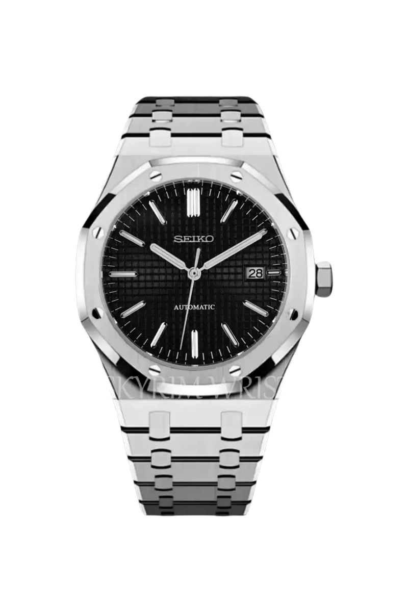 Mod Royal Oak Silver Black - SKYRIM WRIST