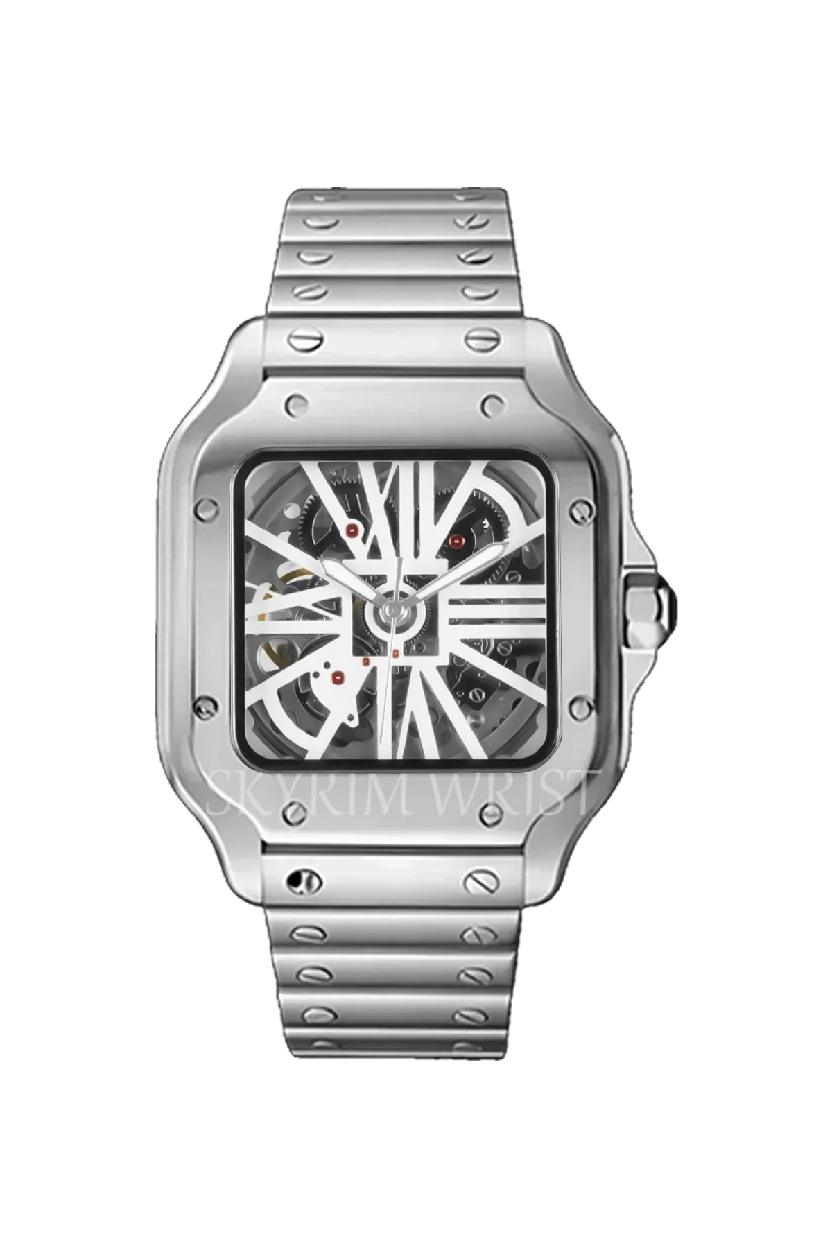 Mod Santos Radiant Openwork Watch