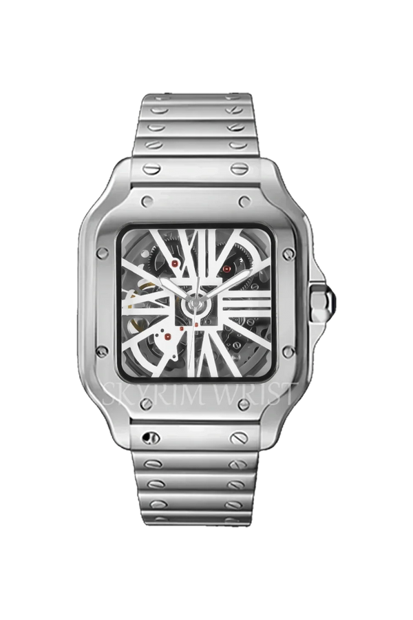 Mod Santos Radiant Openwork Watch