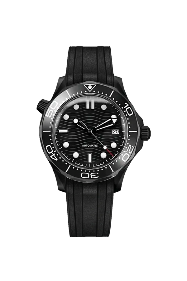 Mod Seamaster Black Wave II Watch