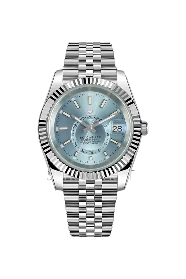 Mod Sky-Dweller Sky Blue Watch