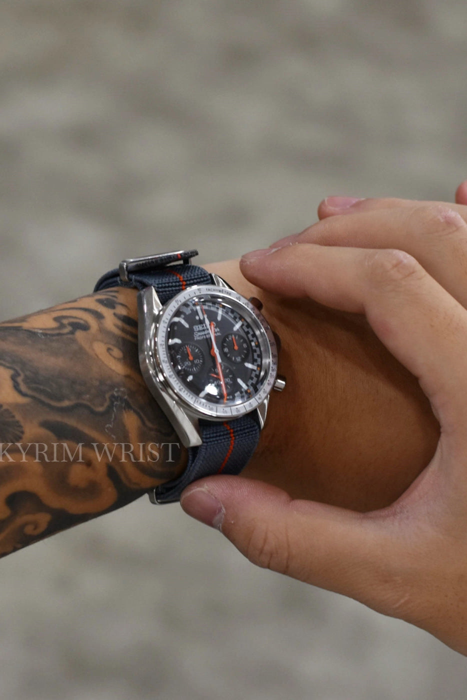 Mod Speedmaster Motorsport Orange - SKYRIM WRIST