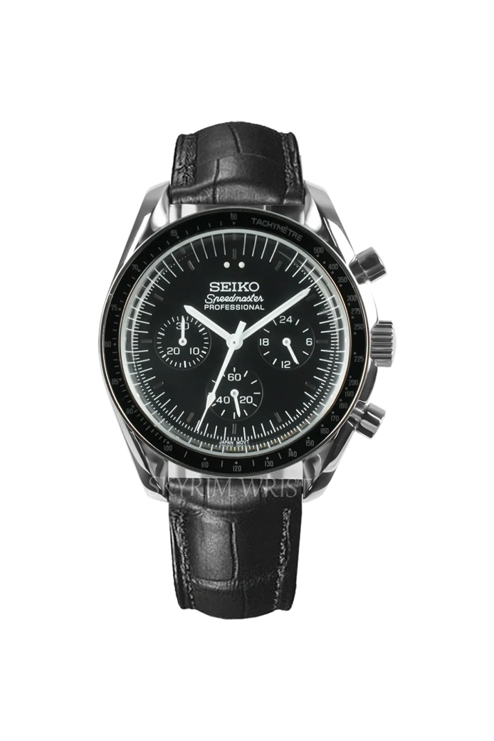 Mod Speedmaster Vintage Racer Black - SKYRIM WRIST