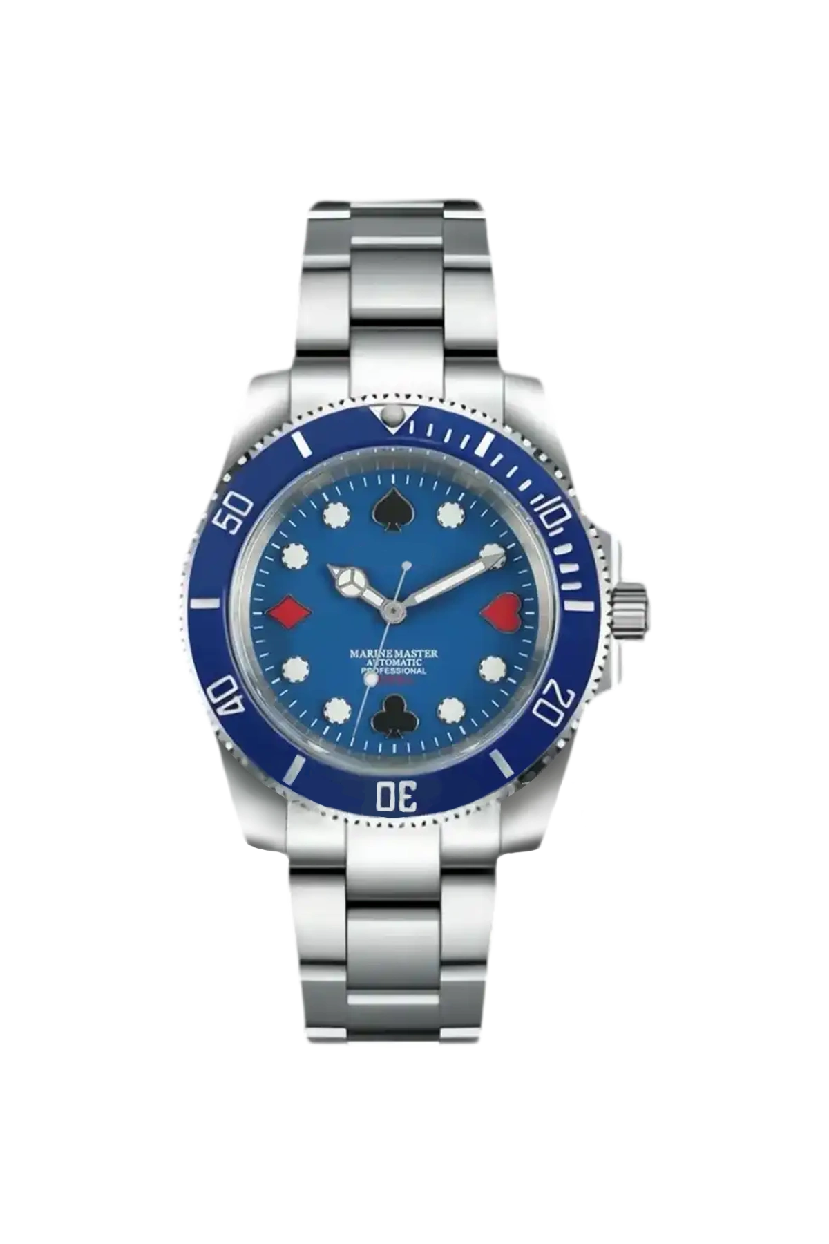 Mod Submariner - Card Master Blue Watch - SKYRIM WRIST