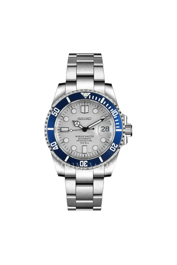 Mod Submariner Blue White