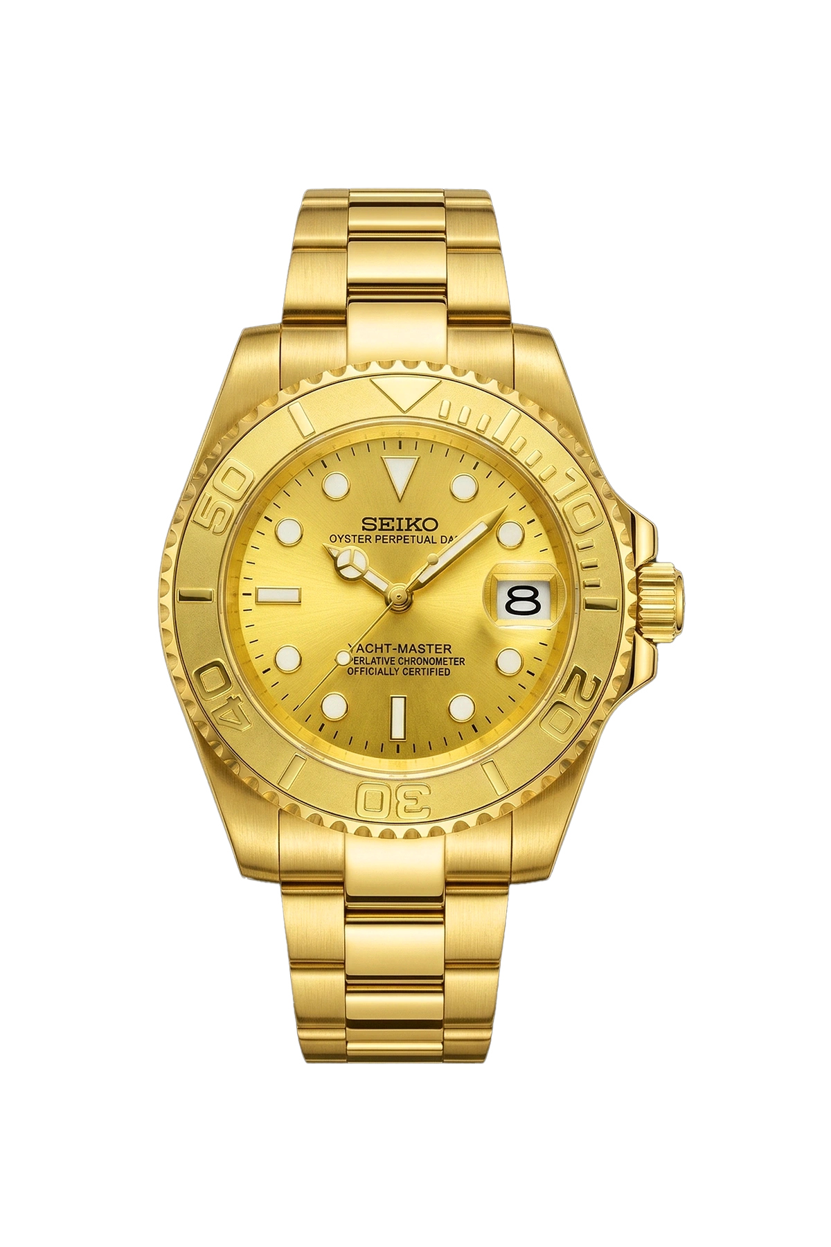 Mod Yacht-Master Gold - SKYRIM WRIST