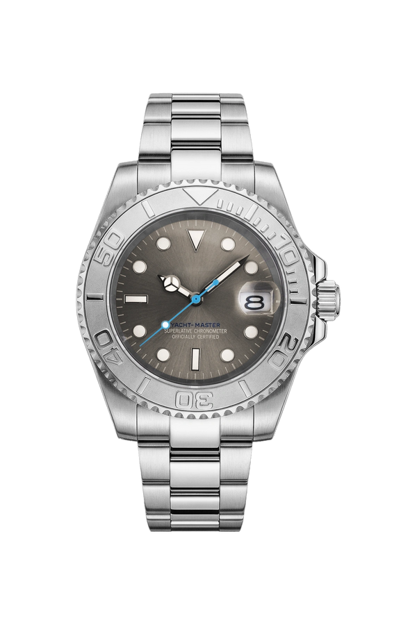 Mod Yacht-Master Silver Gray Watch