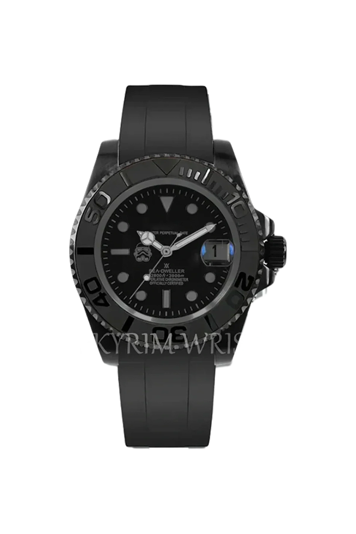 Mod Yacht-Master Star Wars Black Watch - SKYRIM WRIST