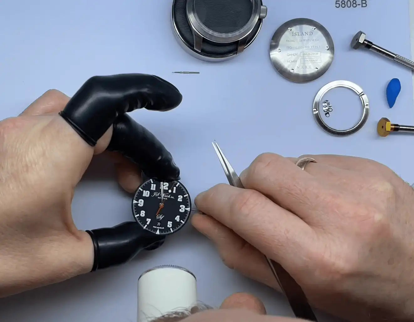 DIY Watch Club Set of Watch Hand Install Setting Tools (For
