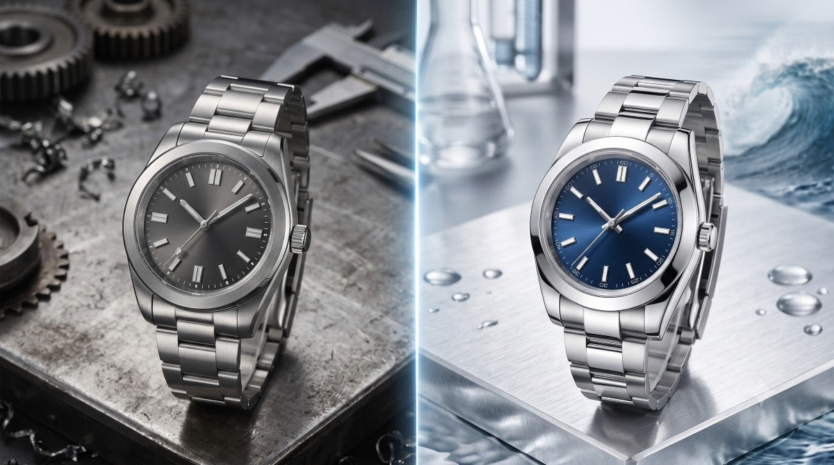 Image of 316L vs. 904L Stainless Steel Watches
