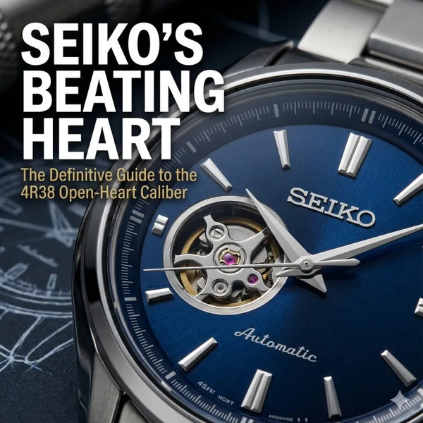 What Is Seiko 4R38 Movement? Open-Heart Caliber Guide