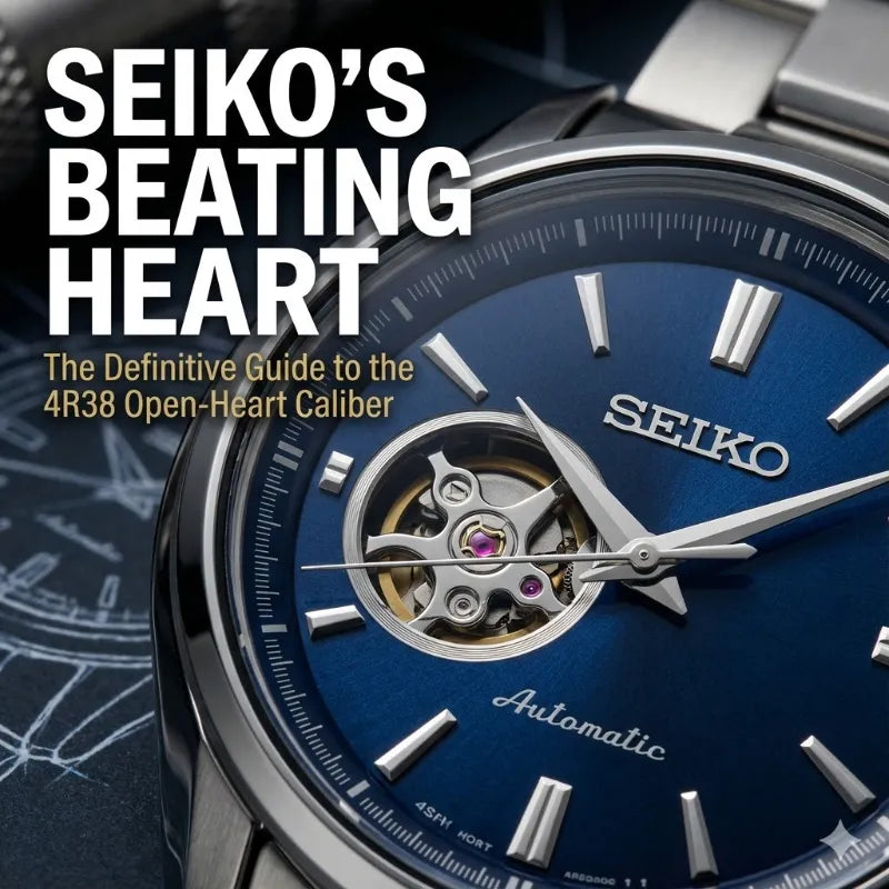 What Is Seiko 4R38 Movement? Open-Heart Caliber Guide