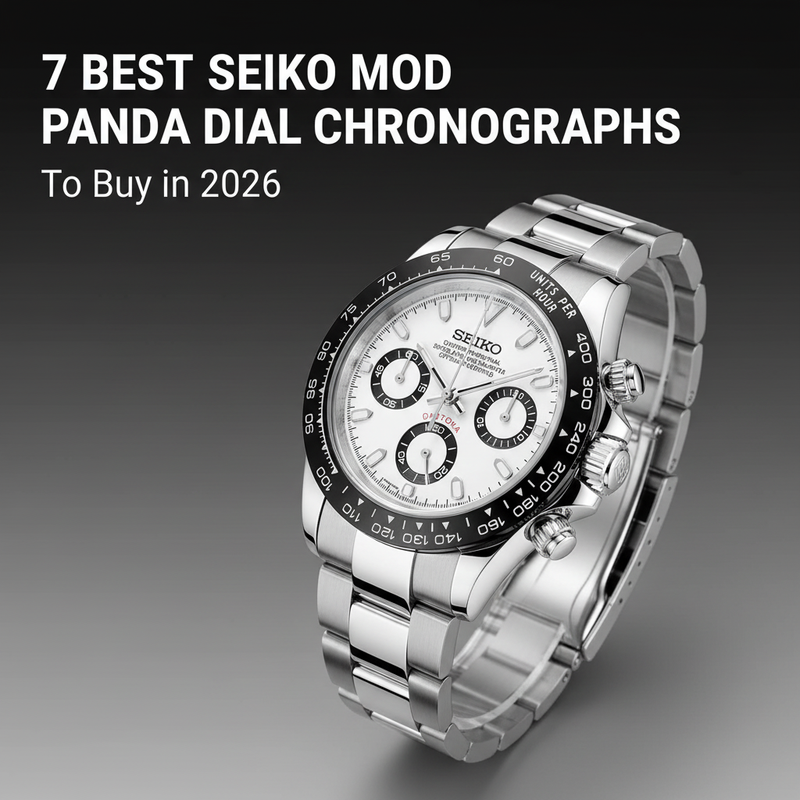 7 Best Seiko Mod Panda Dial Chronographs to Buy in 2026