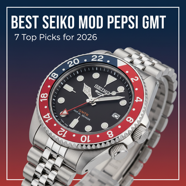 7 Best Seiko Mod Pepsi GMT Watches to Buy in 2026