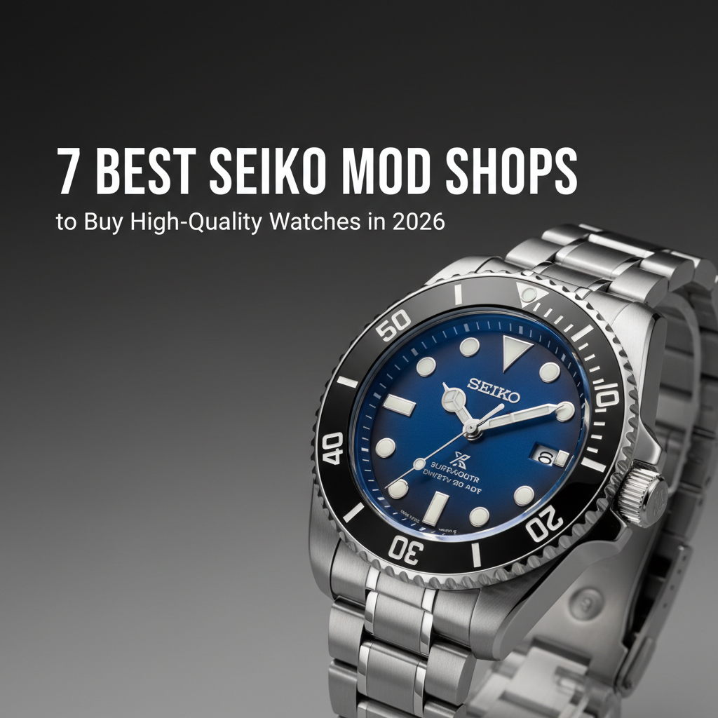 7 Best Seiko Mod Shops for High-Quality Watches in 2026