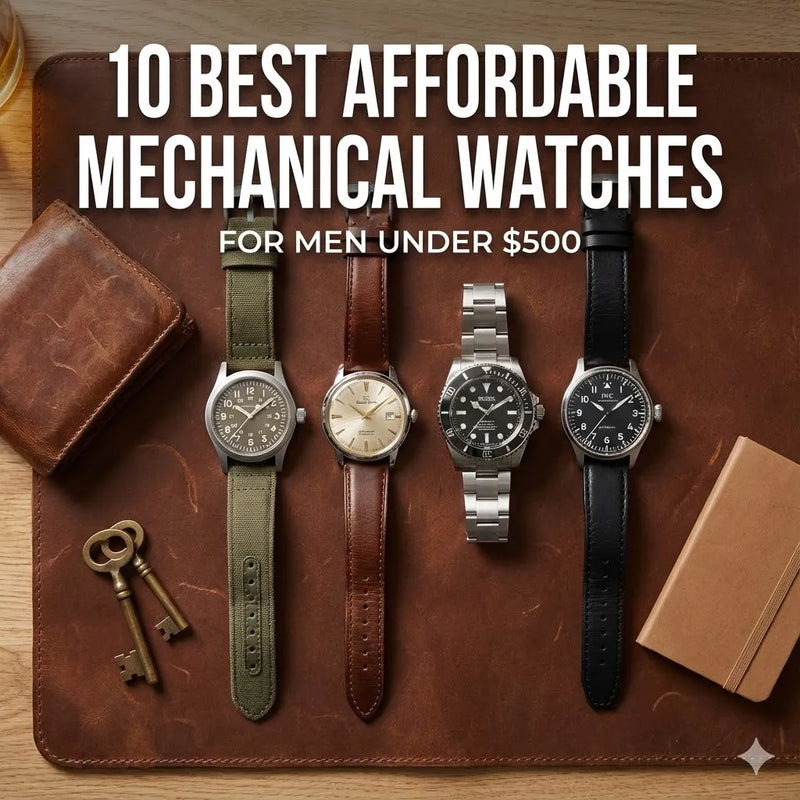 10 Best Affordable Mechanical Watches for Men Under $500