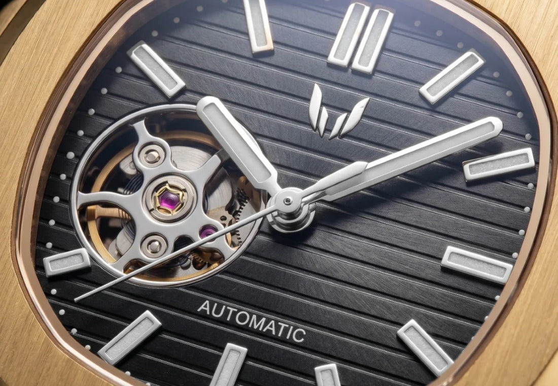 Image of open heart watch