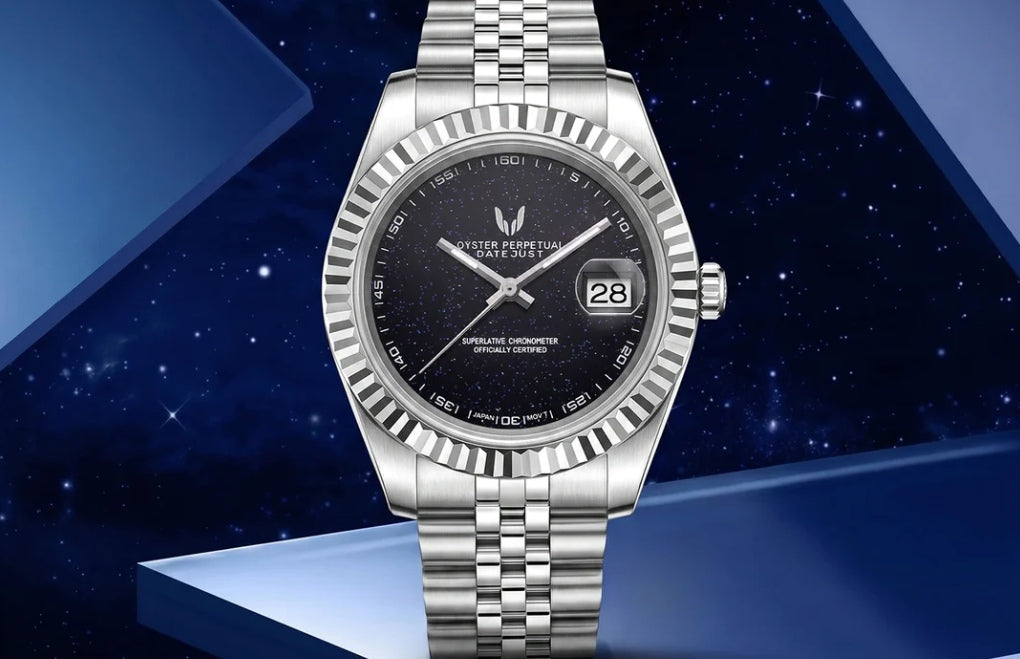 Image of Datejust galaxy automatic watch