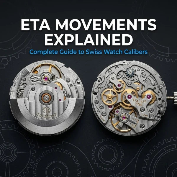 ETA Movements Explained: Complete Guide to Swiss Watch Calibers