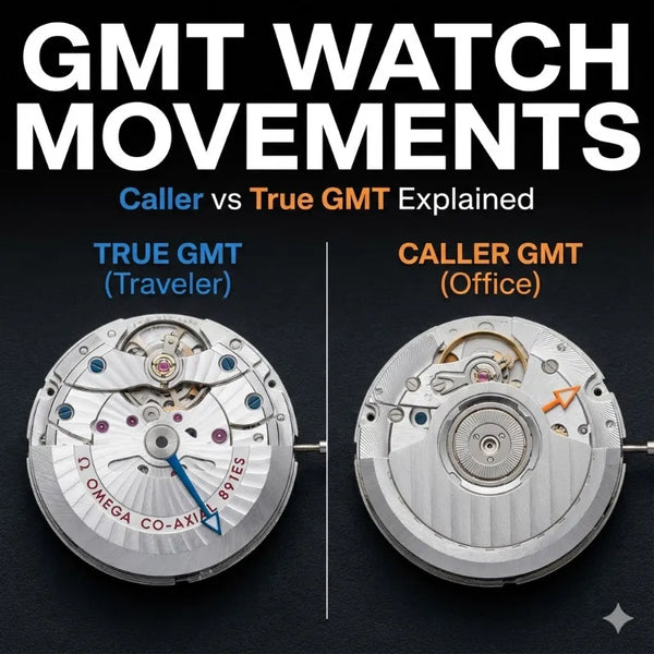 GMT Watch Movements: Caller vs True GMT Explained