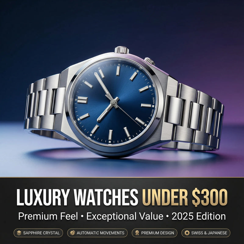 Luxury Watches Under $300: Top Affordable Premium Timepieces Guide