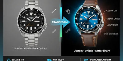 What Is a Modded Watch? Complete Guide to Custom Timepieces in 2025