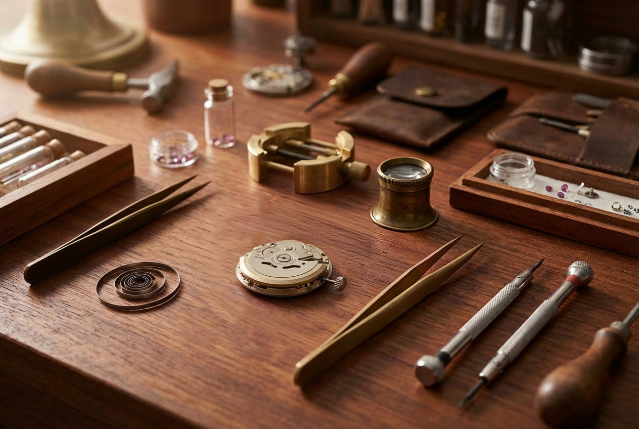 Image of automatic watch movement