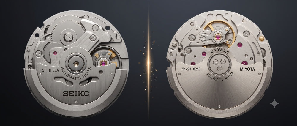 Image of NH35 vs Miyota 8215