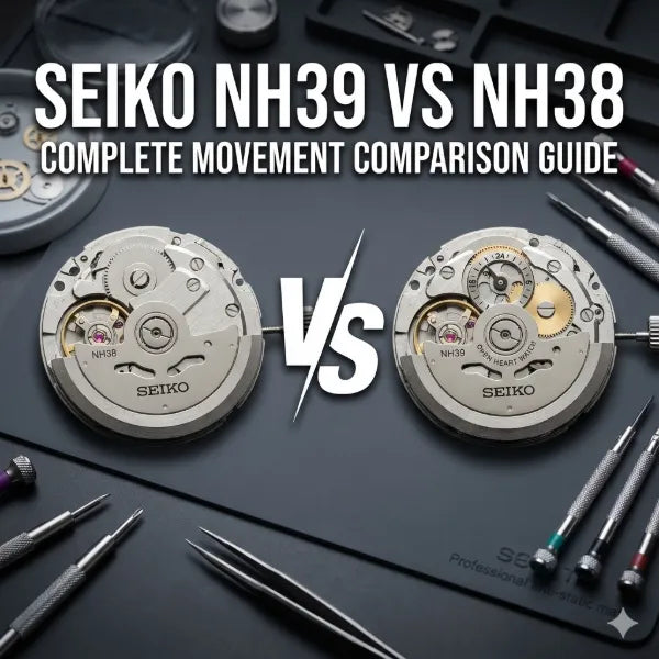 Seiko NH39 vs NH38: Complete Movement Comparison Guide