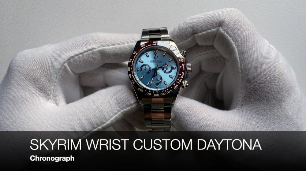 Image of Mainely Watches Reviews the SKYRIM WRIST Daytona