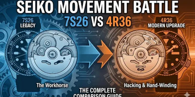 Seiko 7S26 vs 4R36 Movement: The Complete Comparison