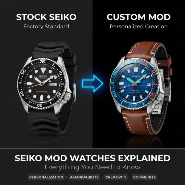 Seiko Mod Watches Explained: Everything You Need to Know