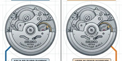 Seiko NH36 vs 4R36: What's the Difference?