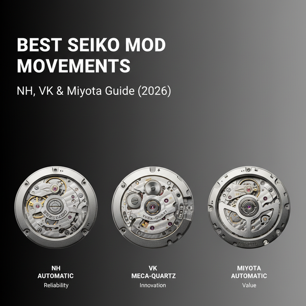 Best Seiko Mod Movements: NH, VK & Miyota Guide (2026)