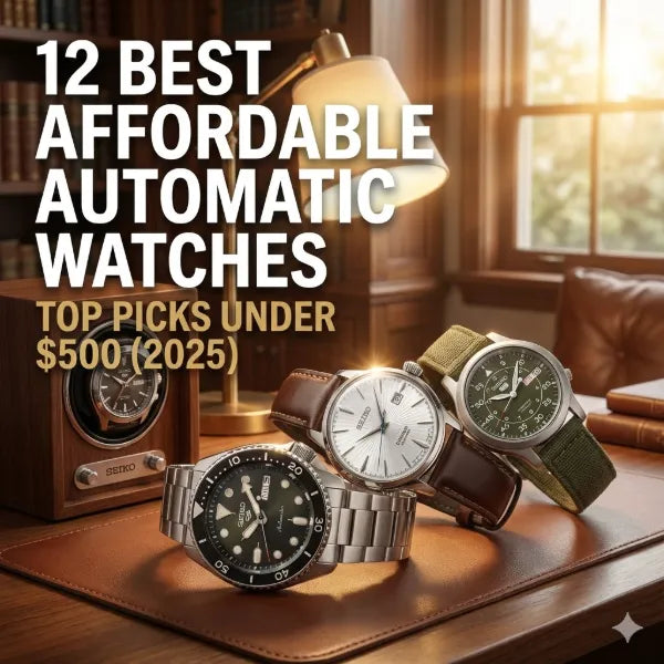 12 Best Affordable Automatic Watches Under $500