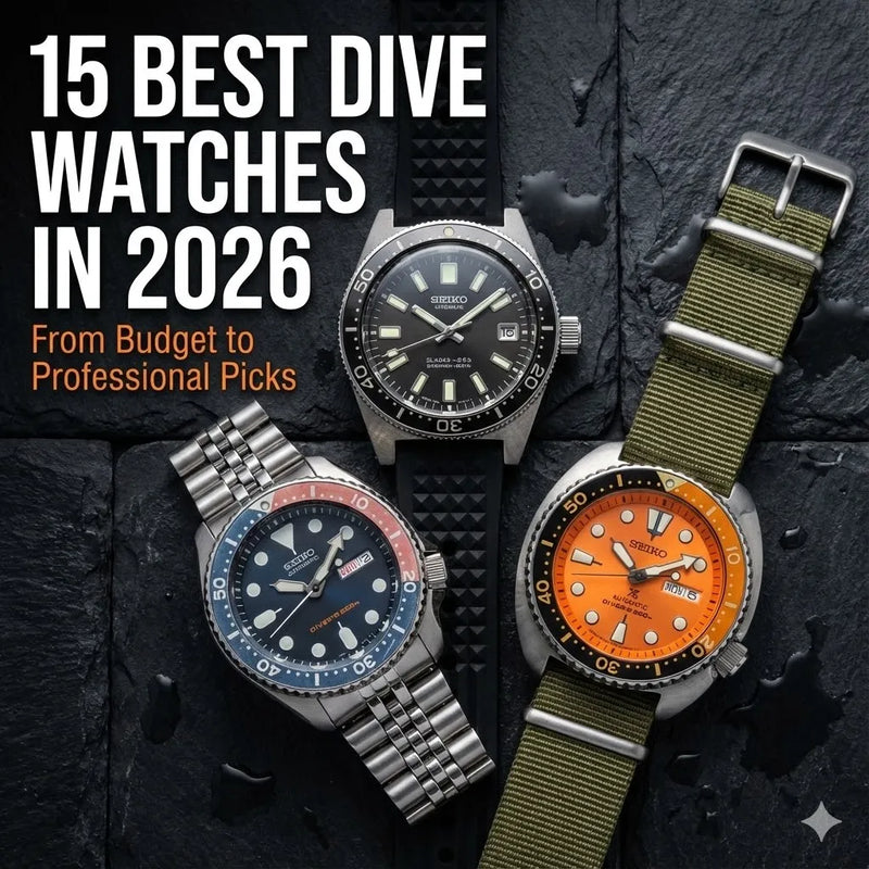 15 Best Dive Watches in 2026: From Budget to Professional Picks