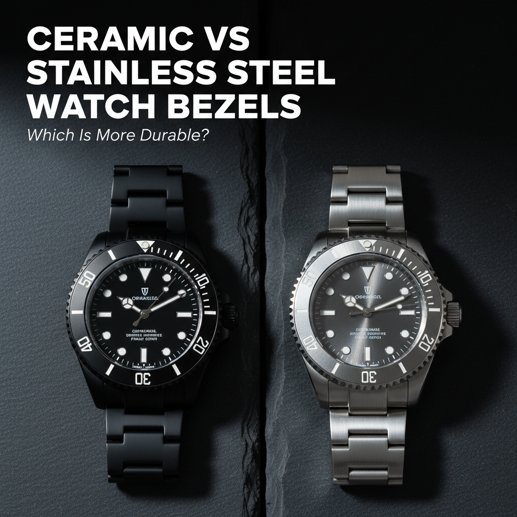 Image of Ceramic vs Stainless Steel Watch Bezels: Which Is More Durable?