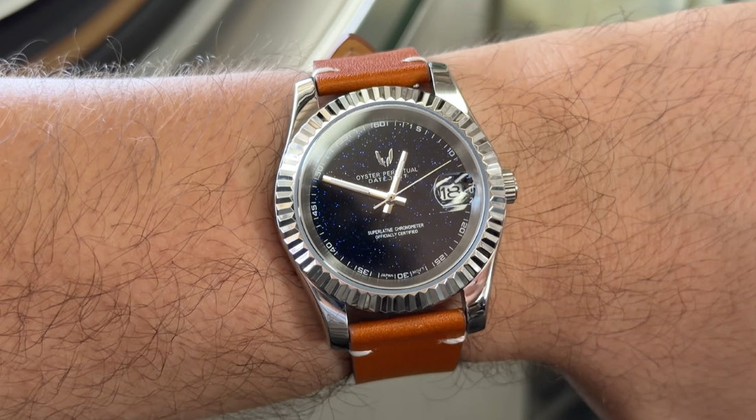 Image of custom dress watch