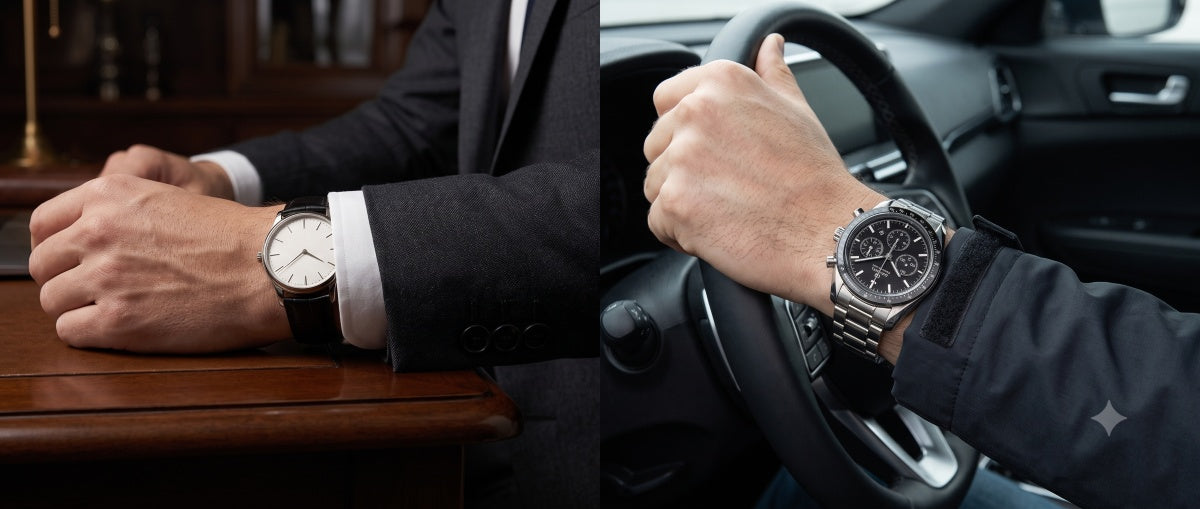 Image of Dress Watch vs Sport Watch