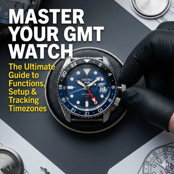 How to Use a GMT Watch: Complete Guide to Functions & Setup