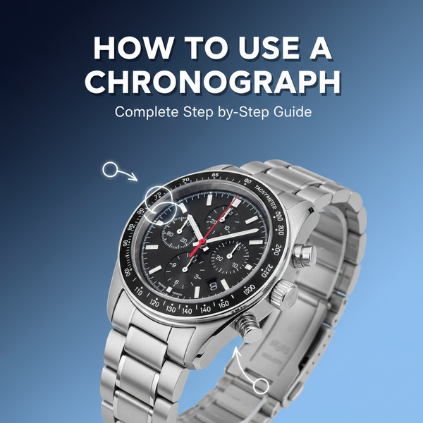 How to Use a Chronograph Watch: A Complete Step-by-Step Guide
